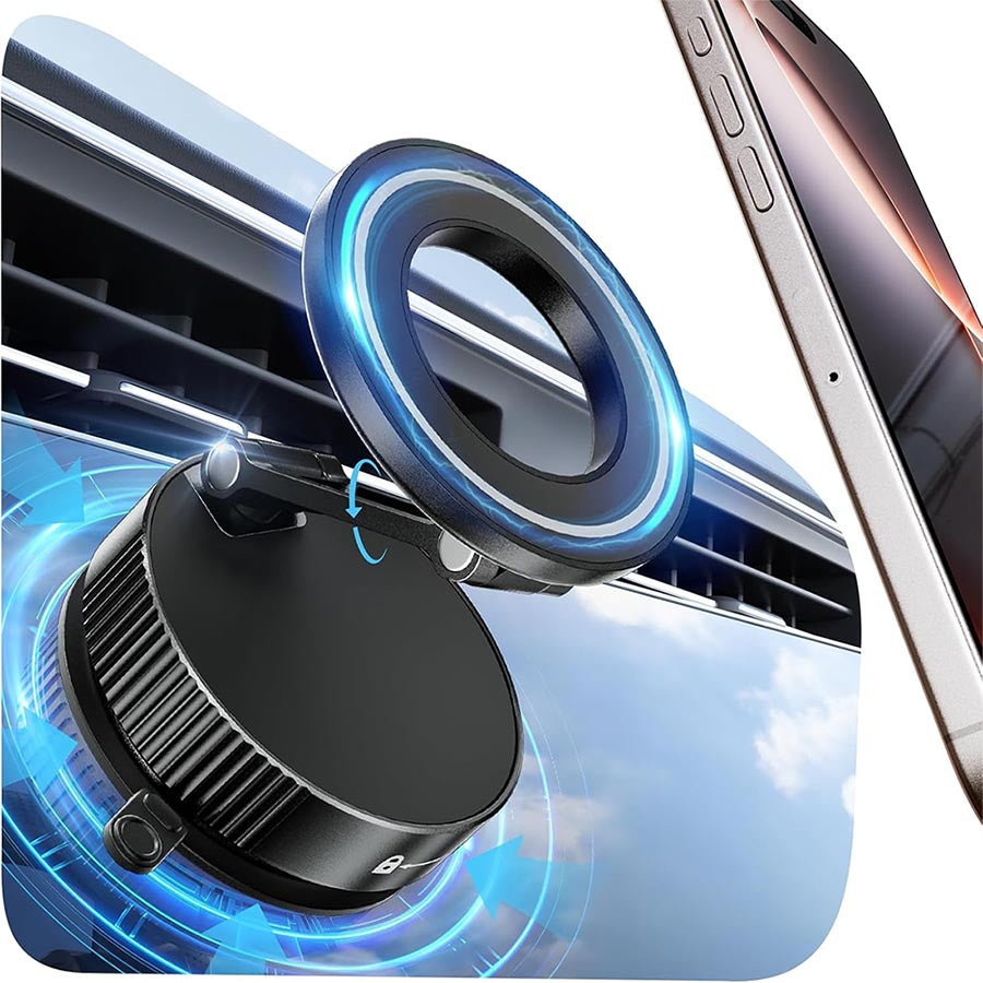 Suporte Celular Magnético Veicular 360°