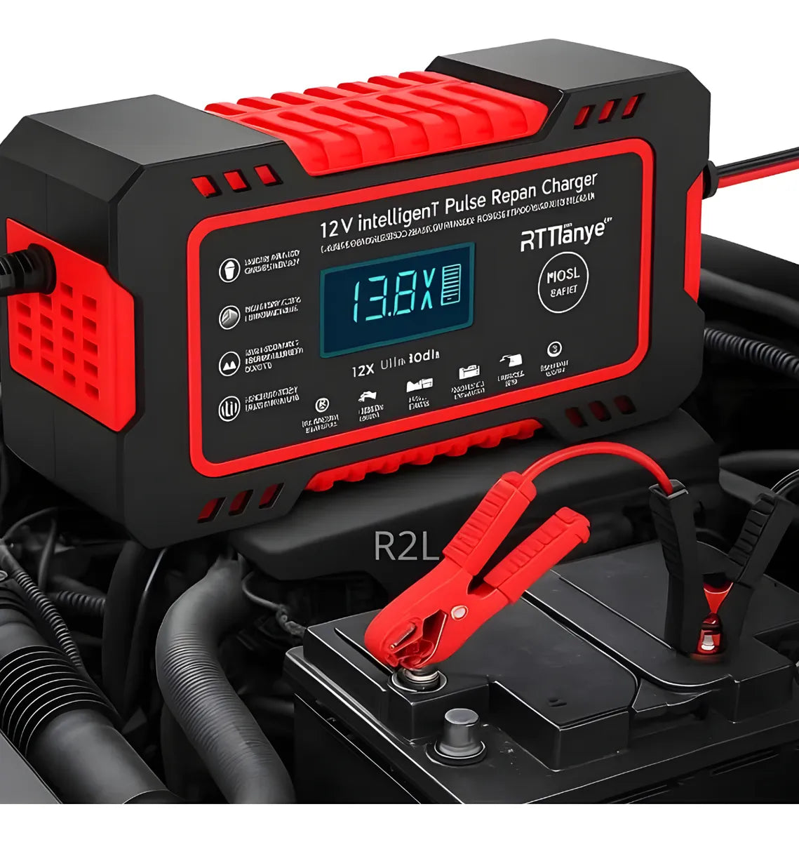 Carregador de Bateria 12v Bivolt Inteligente