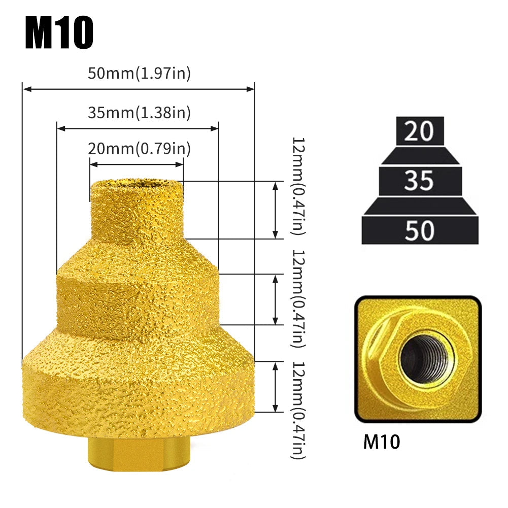 Broca Drill Bit M10 M14 - Diamond Tools