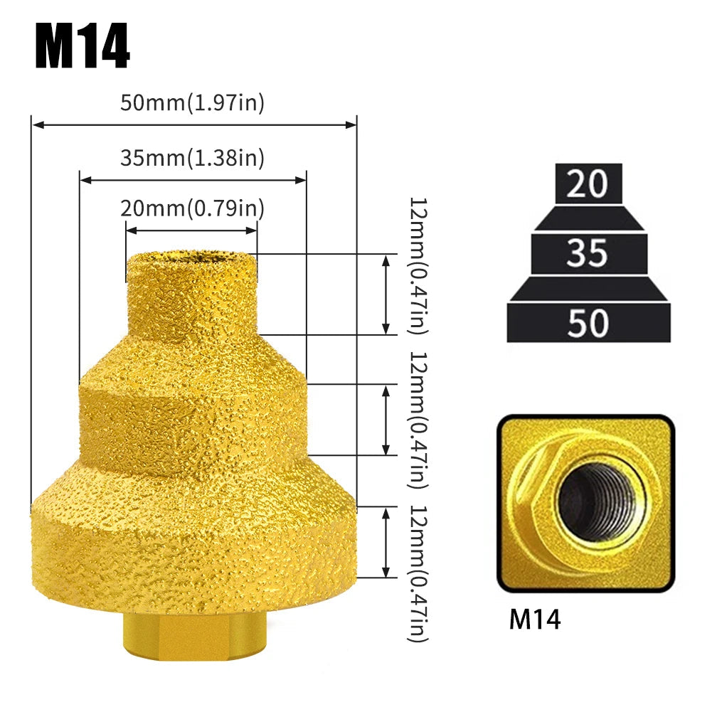 Broca Drill Bit M10 M14 - Diamond Tools