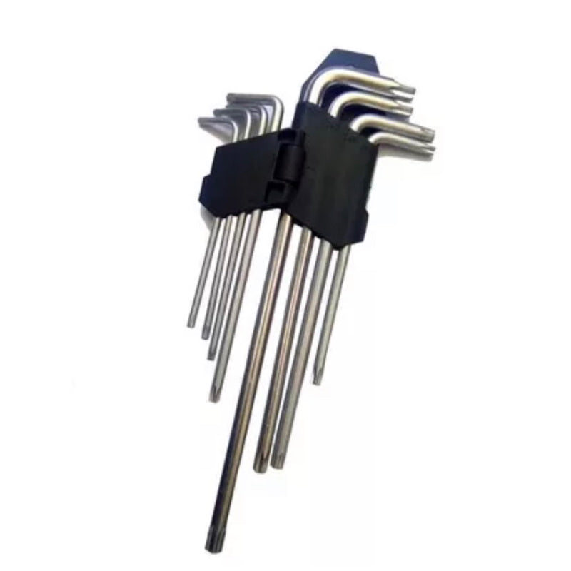 Kit Chave Torx + Allen 18 Peças Profissional CR-V Completo - AMZ