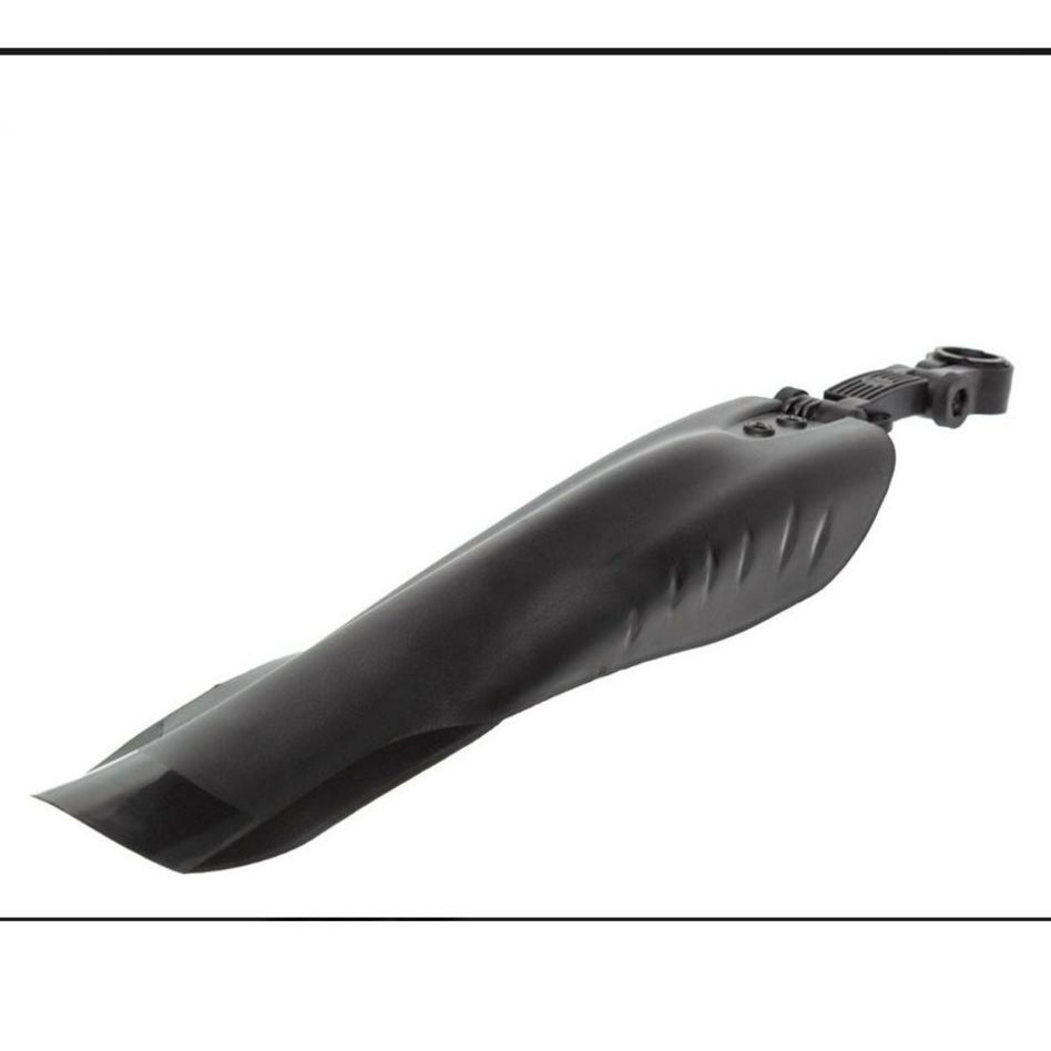 Kit Paralama Bike 3 Peças Preto Regulável + Descanso Lateral Pezinho