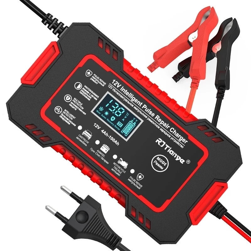 Carregador de Bateria 12v Bivolt Inteligente