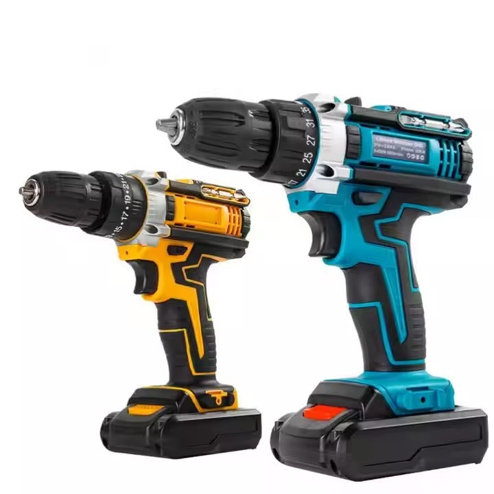 SANFNAG Parafusadeira Furadeira Impacto 48V 2 Baterias Maleta - AMZ