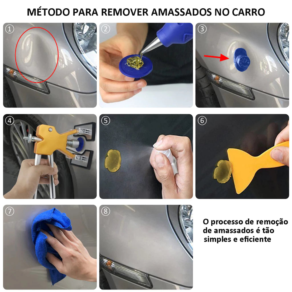 Ferramentas para Reparo de Amassados Automotivo