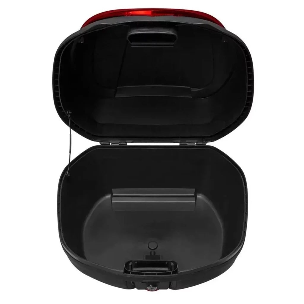 Baú Moto 35L Pro Tork Smart Box 4 + Suporte e Kit Fixação - AMZ