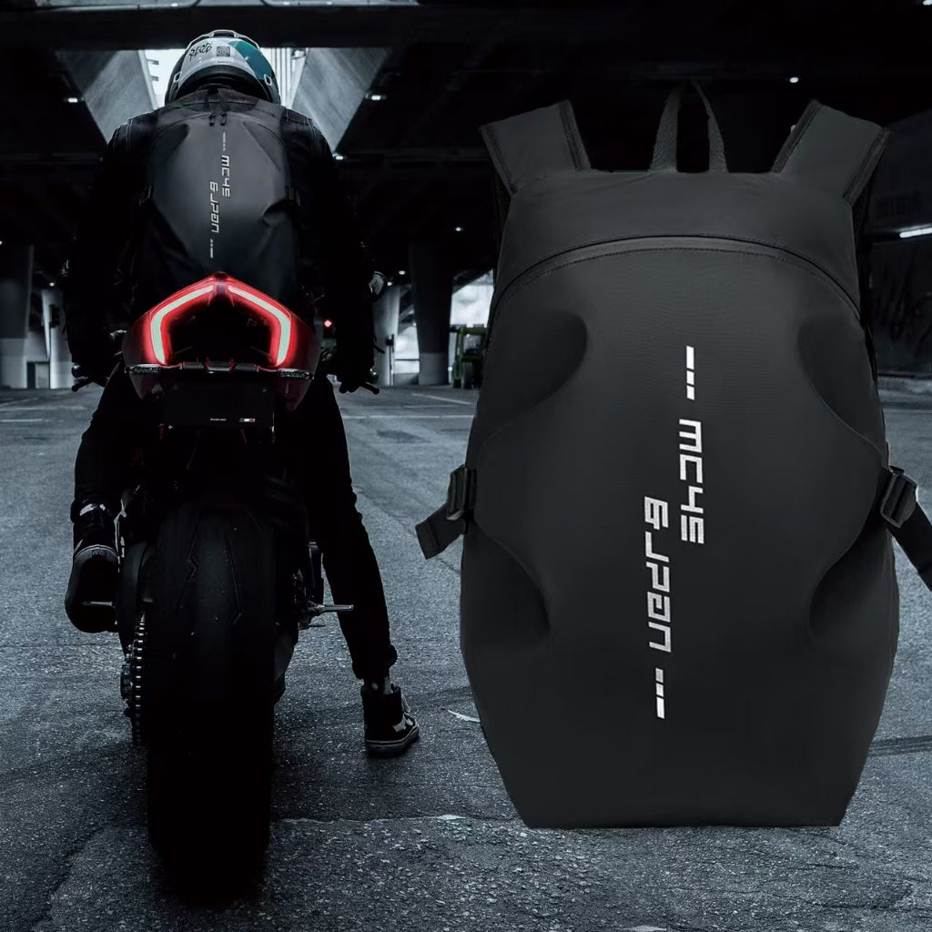 Mochila Porta Capacete Moto Impermeável AntiFurto Reflexiva - AMZ