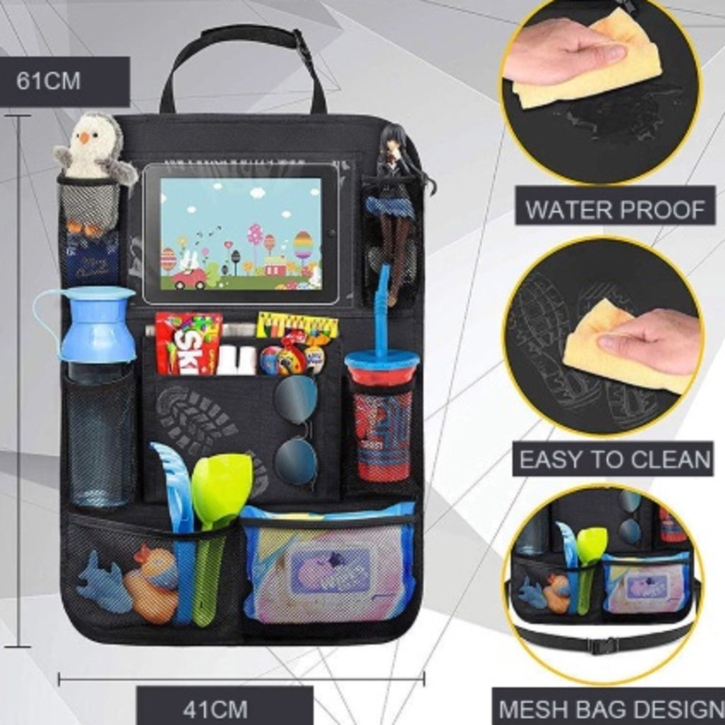 Bolsa Armazenamento Encosto Banco Carro ALEX Organizador - AMZ