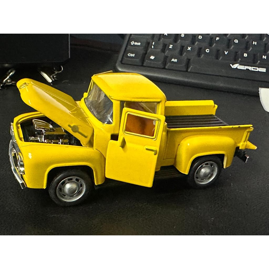 Miniatura Picape F100 com LED portas abríveis 11cm Coleção | AMZ Para Você