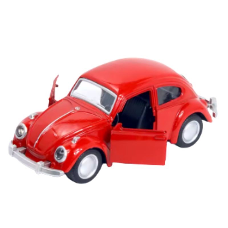 Miniatura Fusca 1:36 Fricção Portas Abrem Metal Coleção | AMZ Para Você