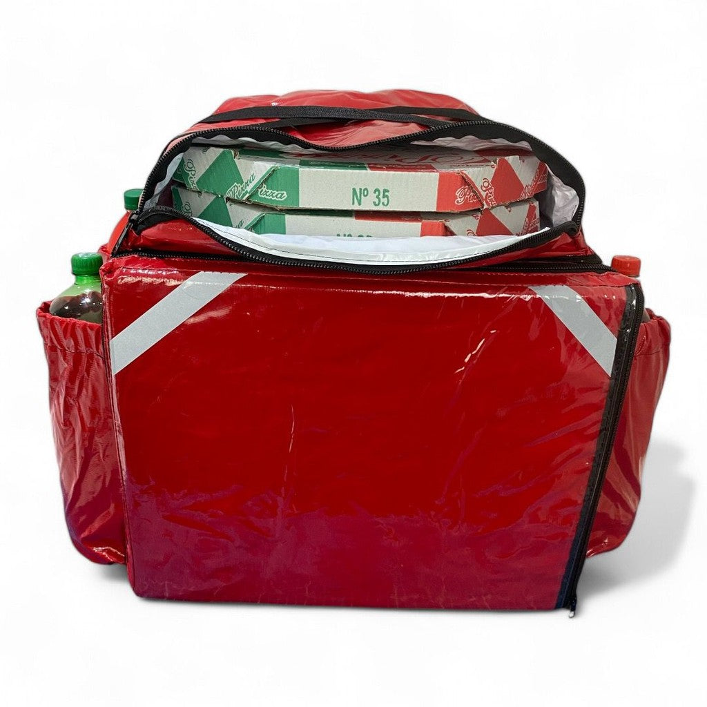 Mochila Motoboy Térmica Reforçada para Entregas Delivery iFood - AMZ