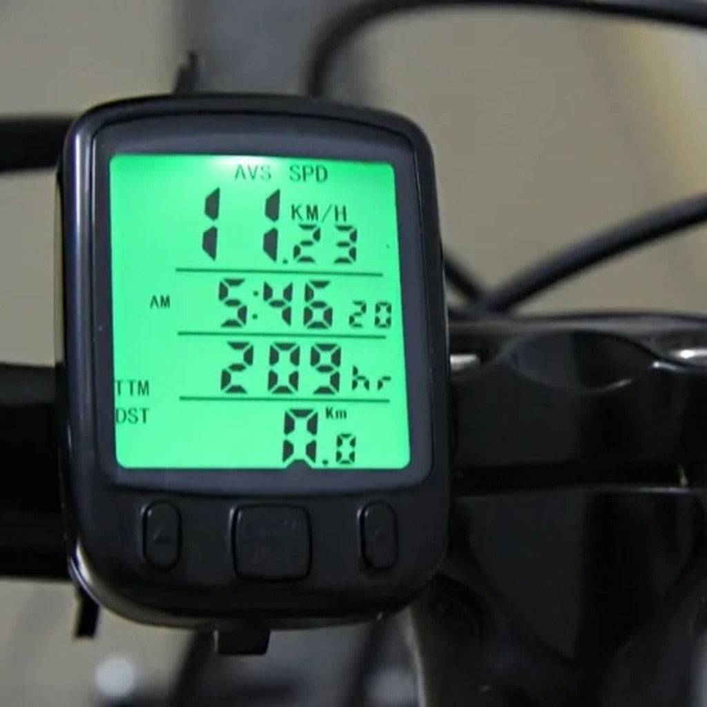 Velocímetro Bicicleta Digital Luz Noturna Resistente à Água
