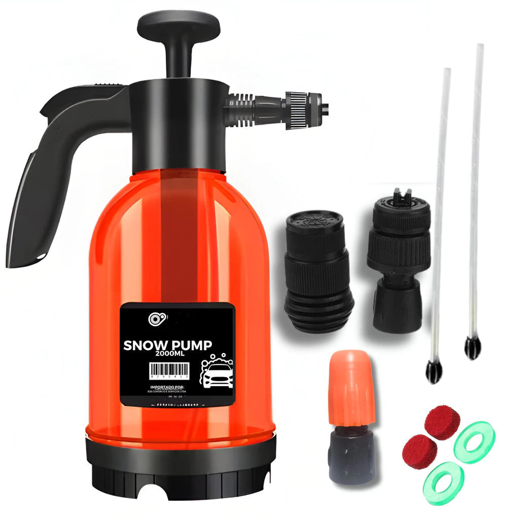 Pulverizador de Espuma 3 em 1 SnowPump - Profissional Premium