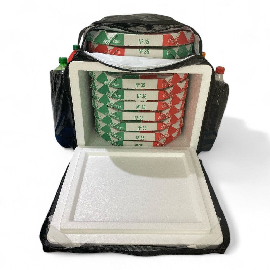 Mochila Motoboy Térmica Reforçada para Entregas Delivery iFood - AMZ