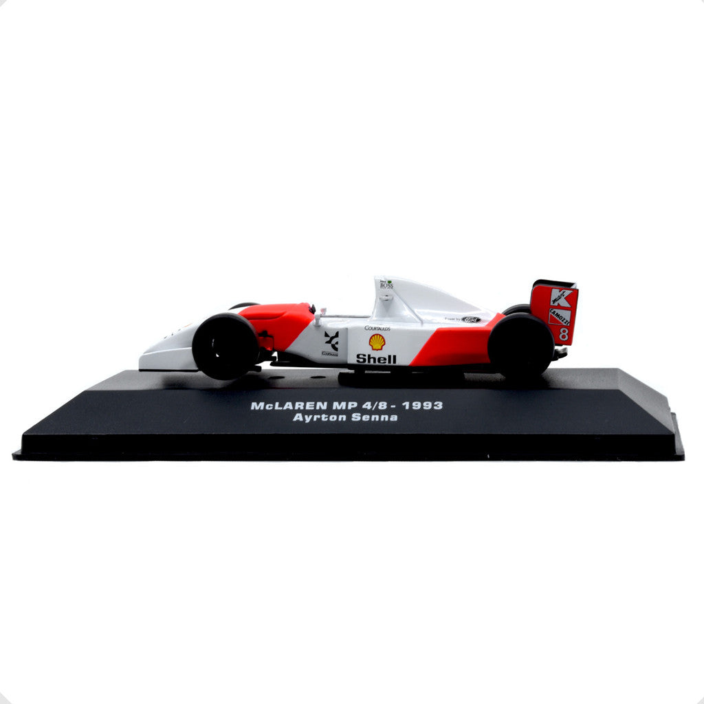 Miniatura McLaren MP4/8 1993 Ayrton Senna Edição 05 Coleção - AMZ