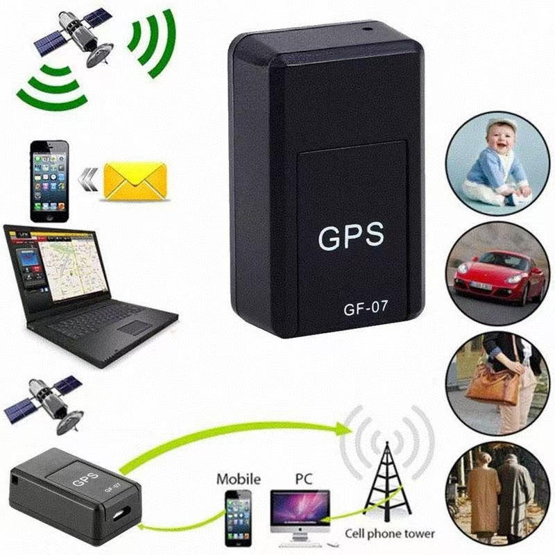 Rastreador GPS Mini Magnético Inteligente Com Gravador De Voz - AMZ