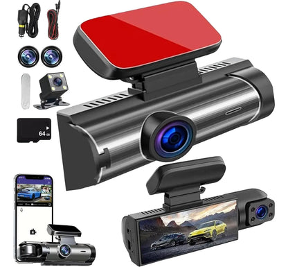 Câmera Veicular FullHD - Câmera Dupla
