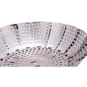Cesto Retrátil Para Cozimento a Vapor de Inox