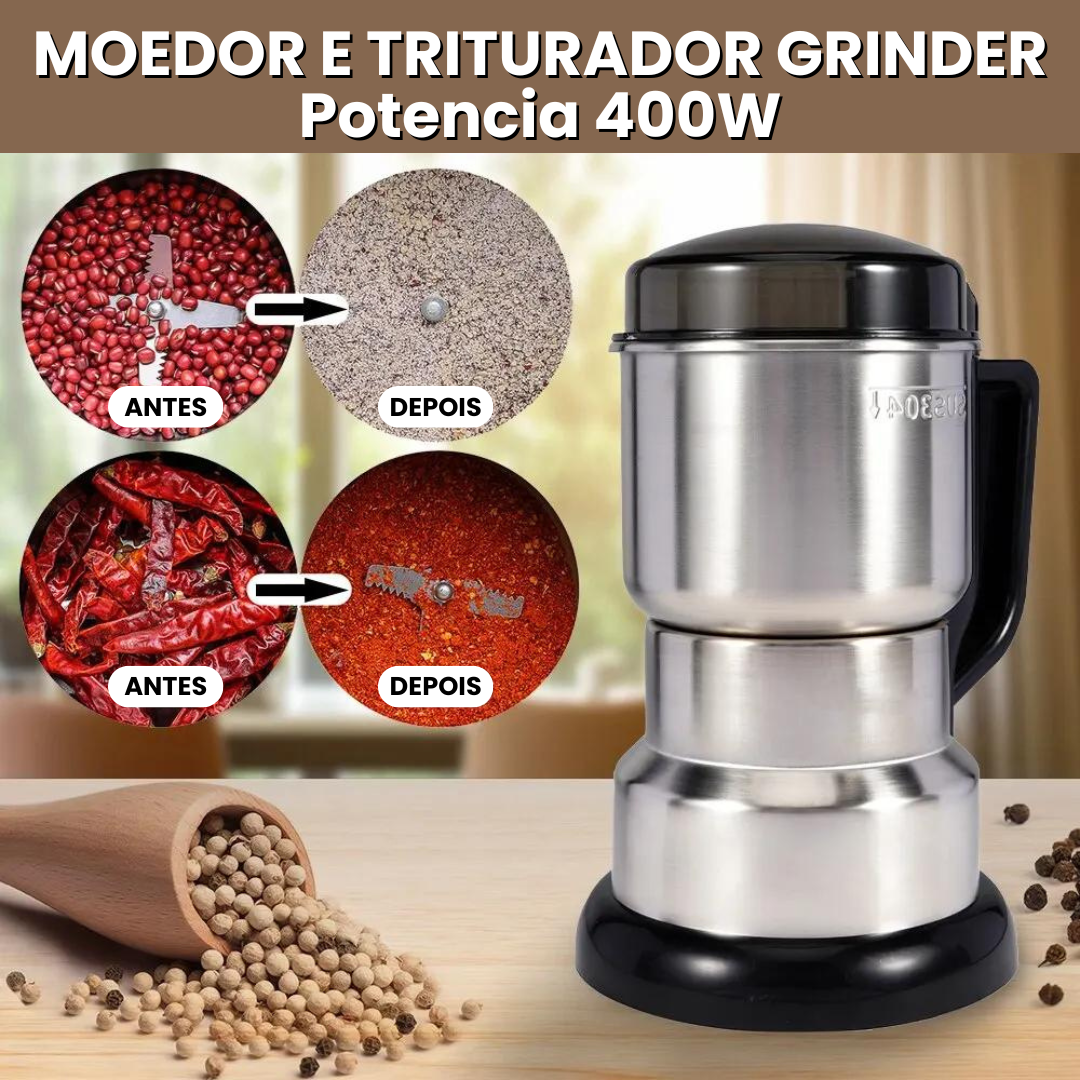 Moedor e Triturador Grinder - Potencia 400W