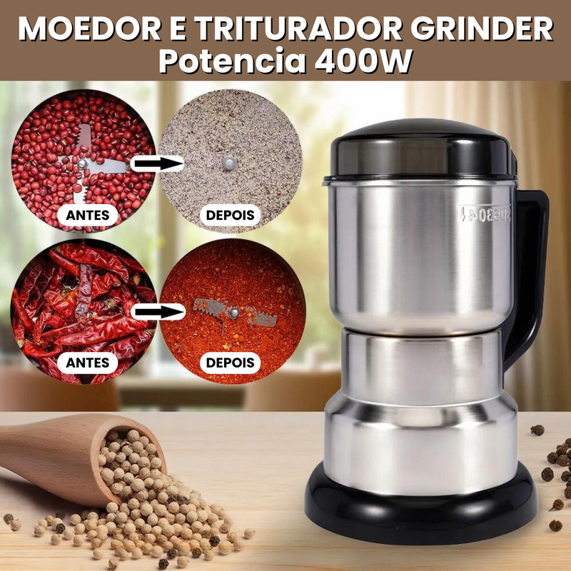 Moedor e Triturador Grinder - Potencia 400W