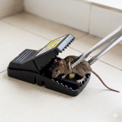 RatStop™ - Ratoeira de Pressão Ultrassensível Sem Veneno