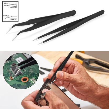 Kit de Ferro de Solda LCD - Temperatura Ajustável 180-520°