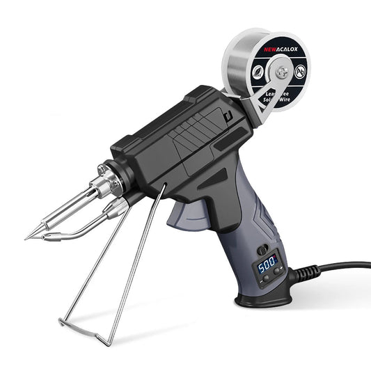 Kit de Ferro de Solda LCD - Temperatura Ajustável 180-520°