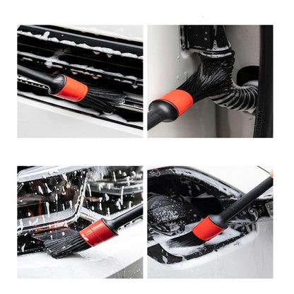 Pincel Para Detalhamento Automotivo - Kit com 5 Peças