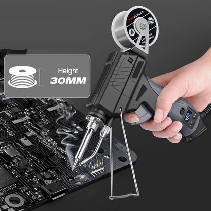Kit de Ferro de Solda LCD - Temperatura Ajustável 180-520°