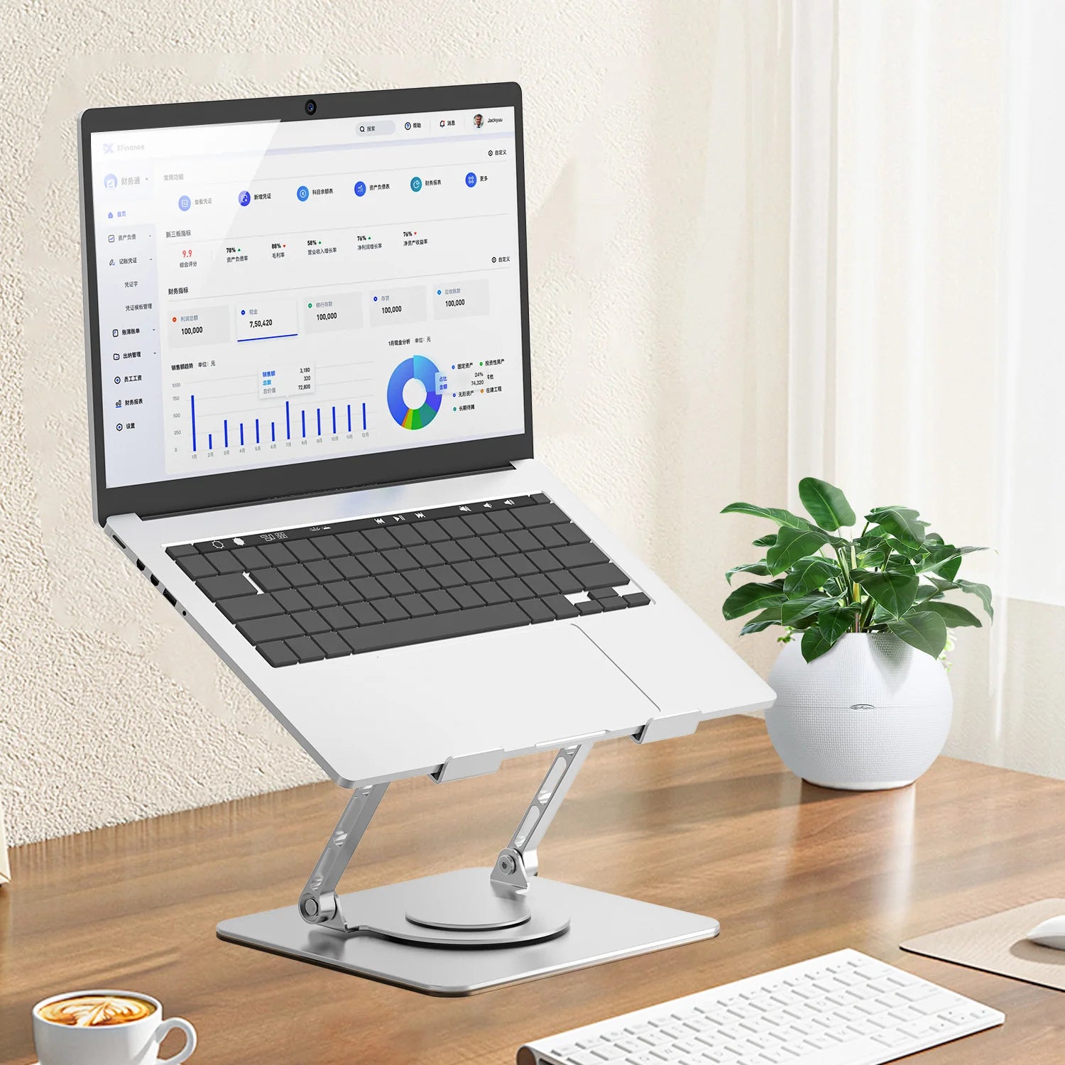 Suporte em Alumínio para Laptop | AMZ Imports