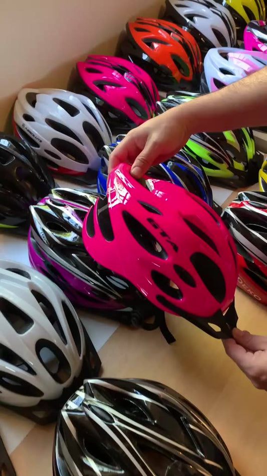Capacete Ciclismo com Sinalizador LED - Leve e Resistente para Adulto | AMZ