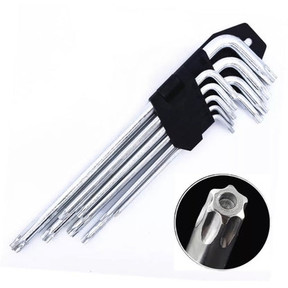 Kit Chave Torx + Allen 18 Peças Profissional CR-V Completo - AMZ