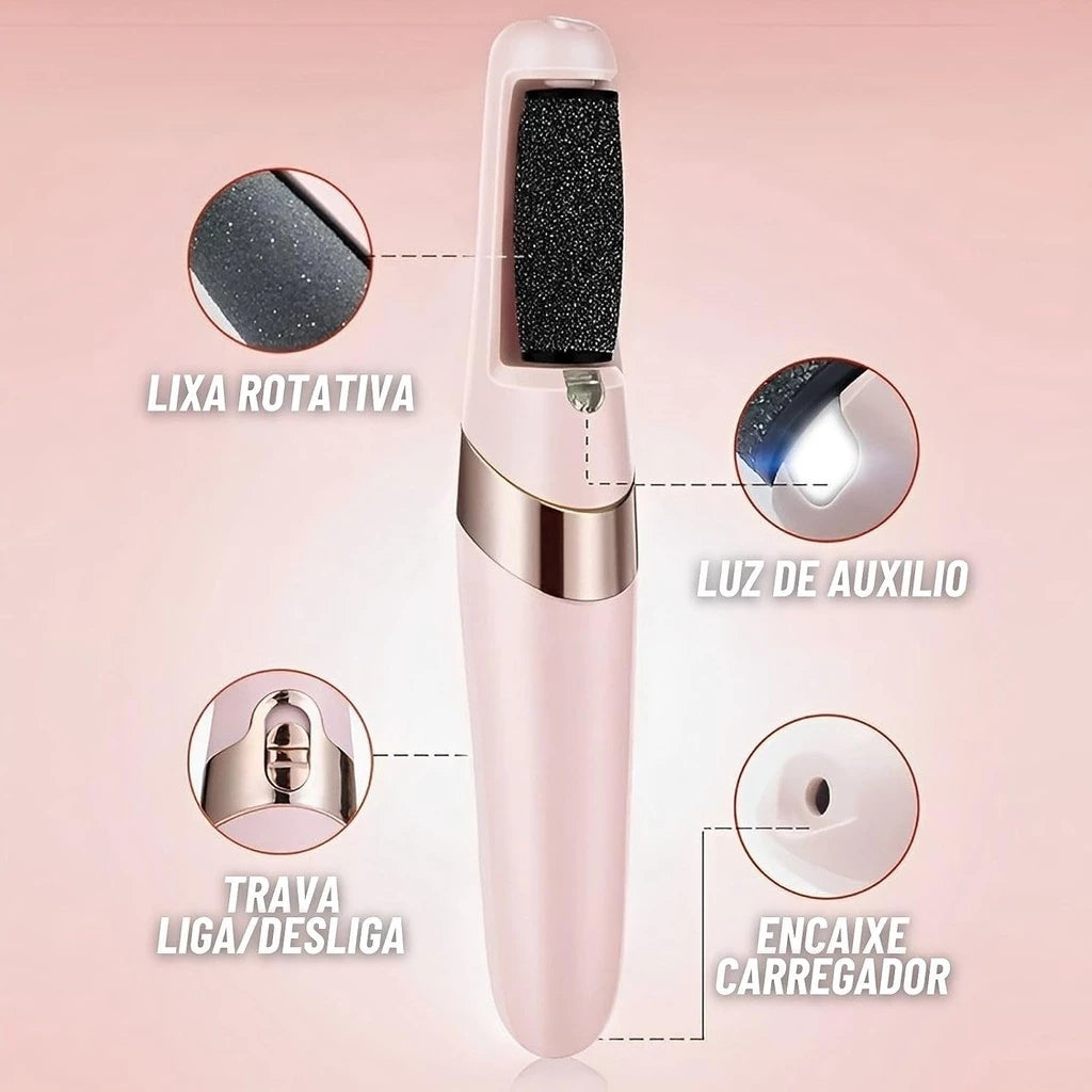 Esfoliador Elétrico para os Pés