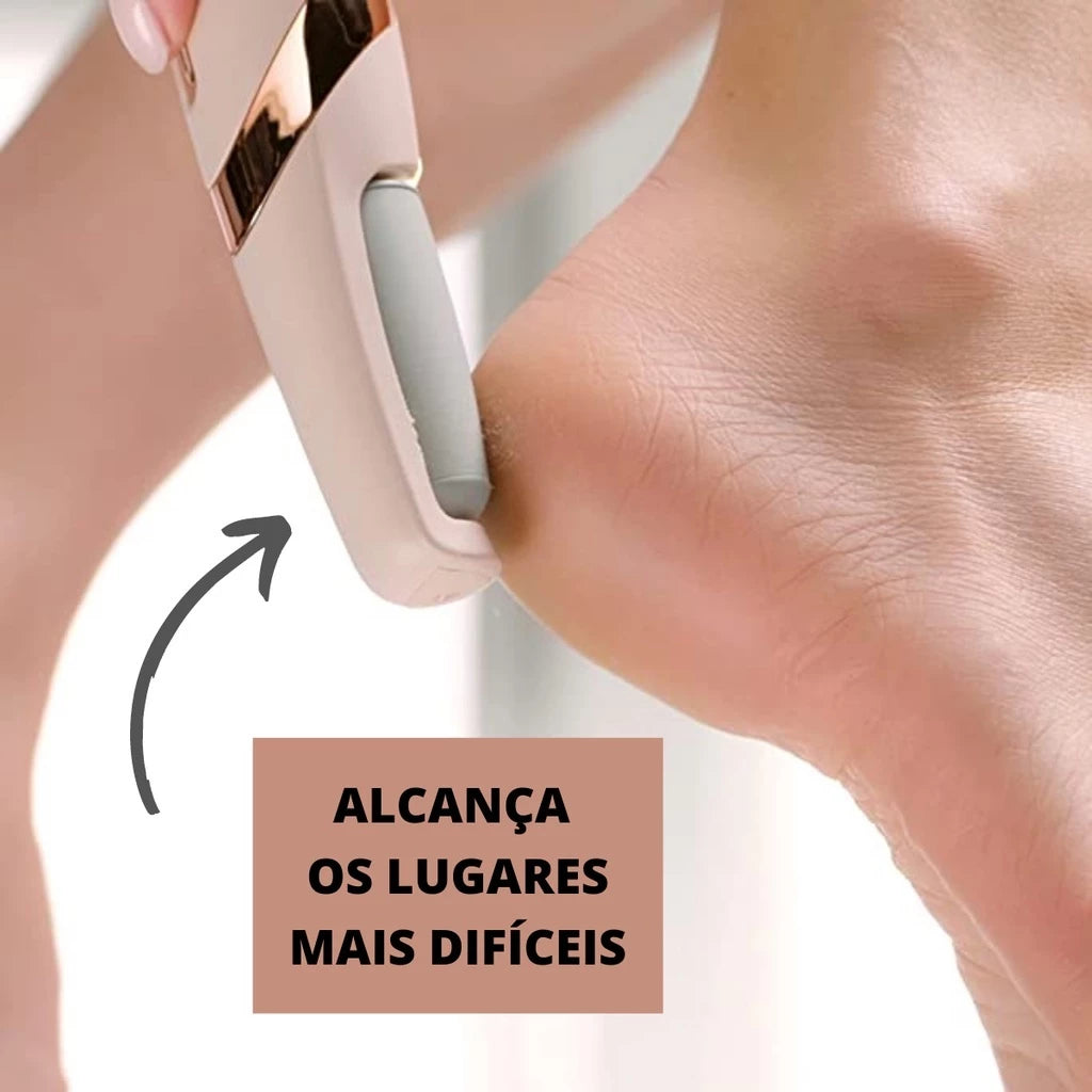 Esfoliador Elétrico para os Pés