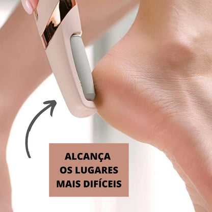 Esfoliador Elétrico para os Pés