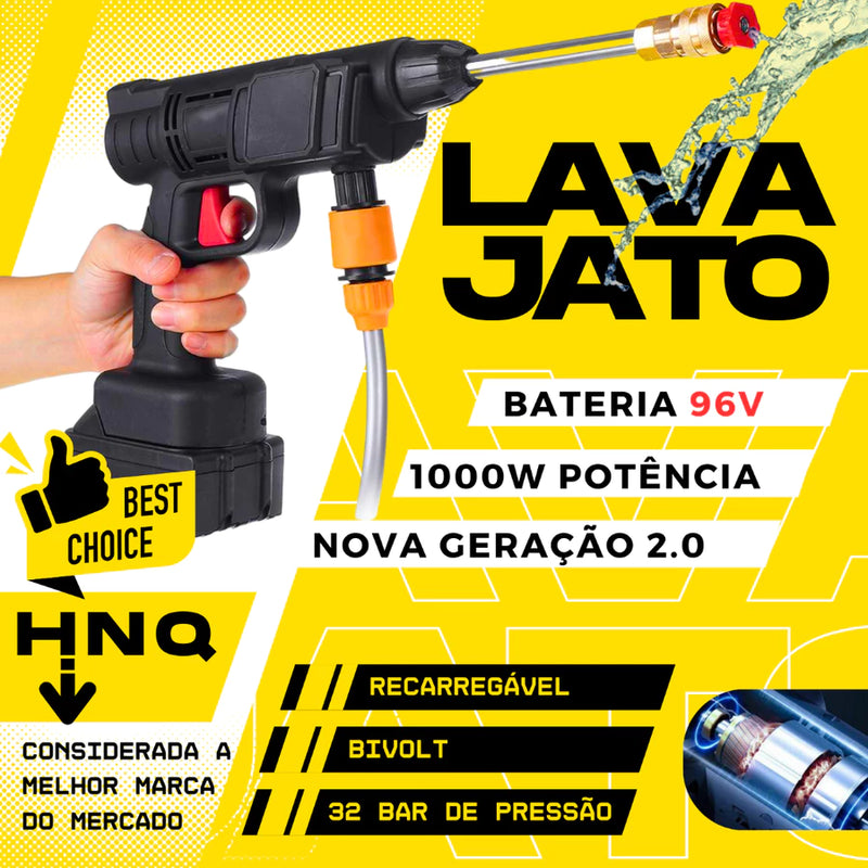 Pistola de Alta Pressão HydroForce - 2 Baterias de 96V