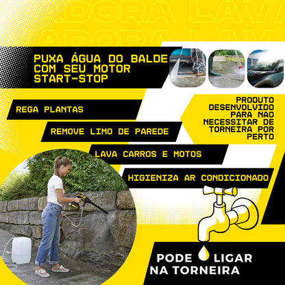 Pistola de Alta Pressão HydroForce - 2 Baterias de 96V
