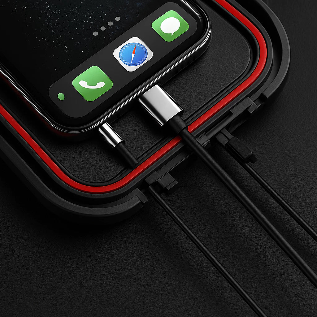 Suporte de Celular - Articulado Para Moto e Bike Bicicleta Tela de Até 6,7"