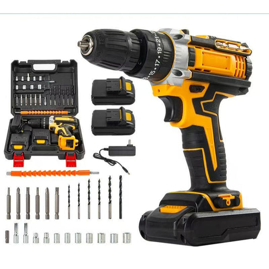 SANFNAG Parafusadeira Furadeira Impacto 48V 2 Baterias Maleta - AMZ