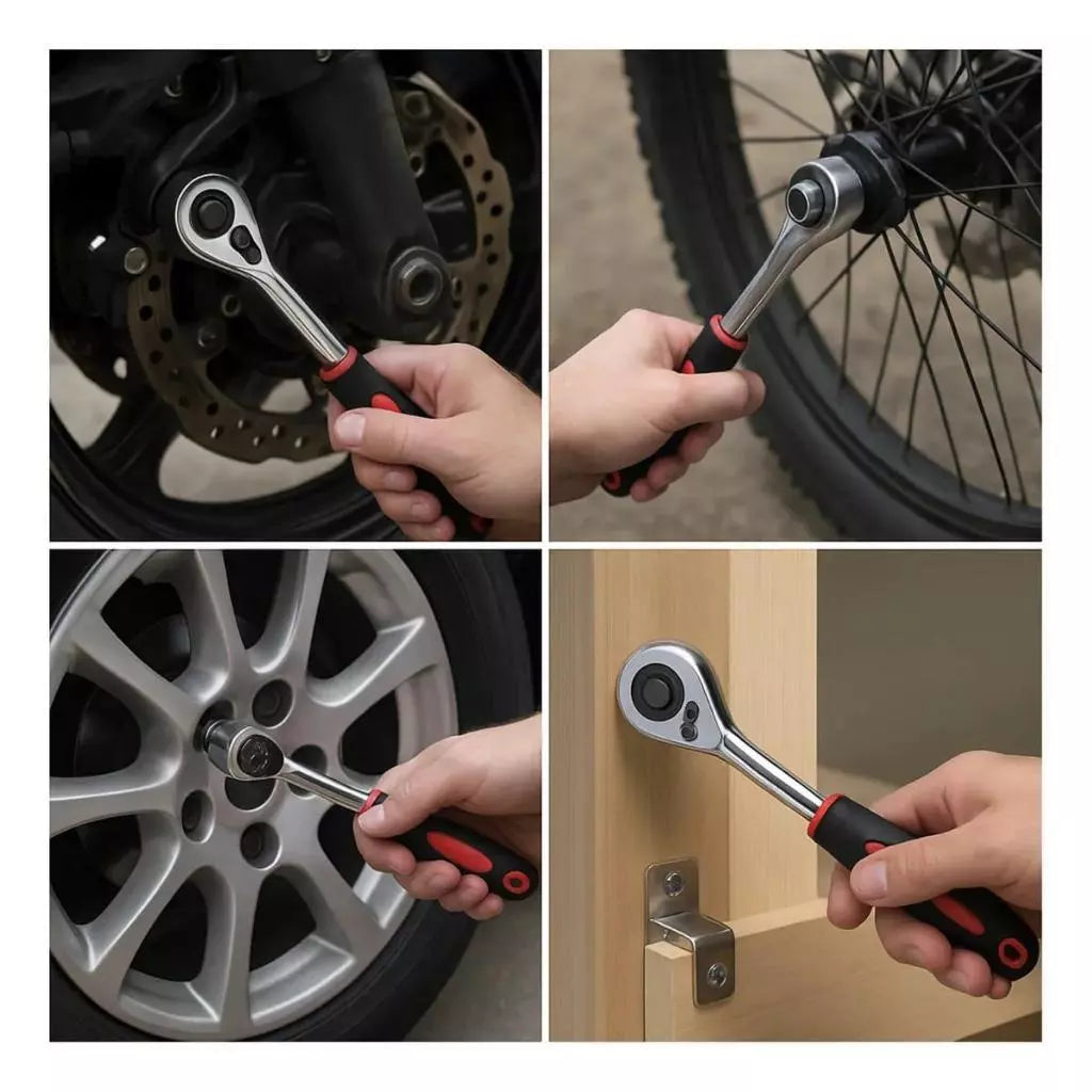 Jogo De Chave Catraca -  46 Peças