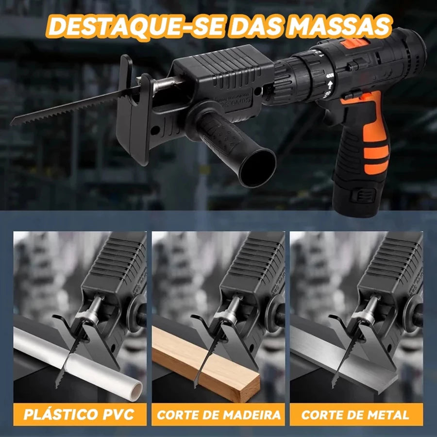 DrillSaw Pro™ - A Revolução da Sua Caixa de Ferramentas!
