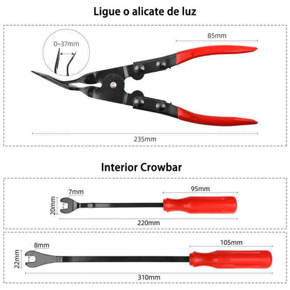 🚗 Conjunto de Ferramentas para Remoção de Presilhas Automotivas - 24 Peças