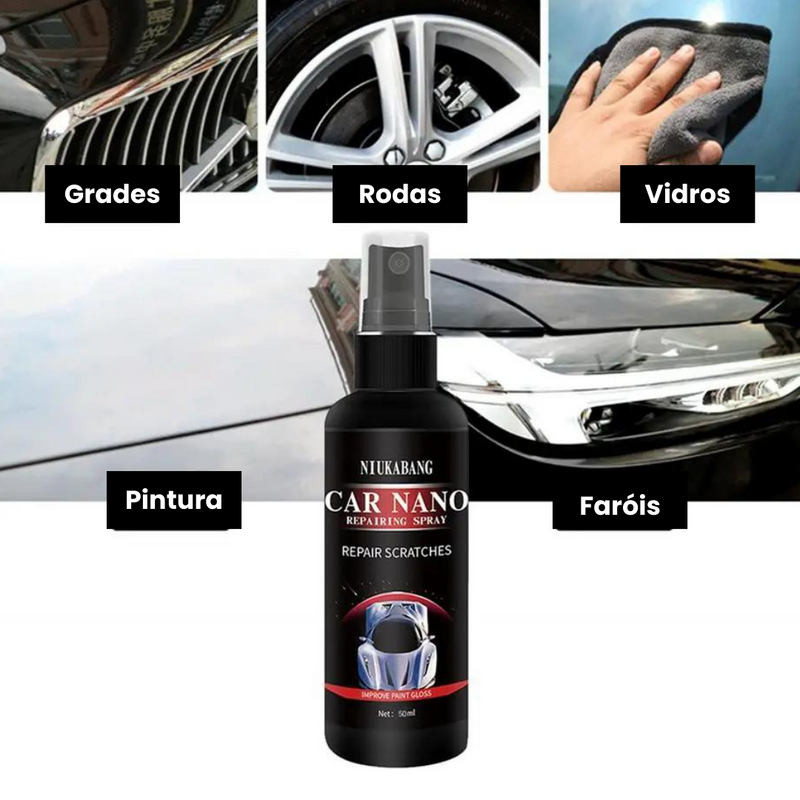Spray de Nano Revestimento Reparador Para Carros