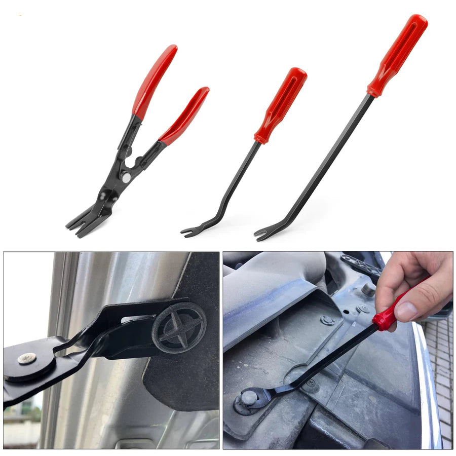 🚗 Conjunto de Ferramentas para Remoção de Presilhas Automotivas - 24 Peças