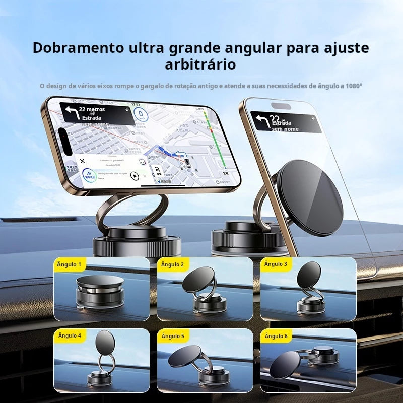 Suporte Celular Magnético Veicular 360°