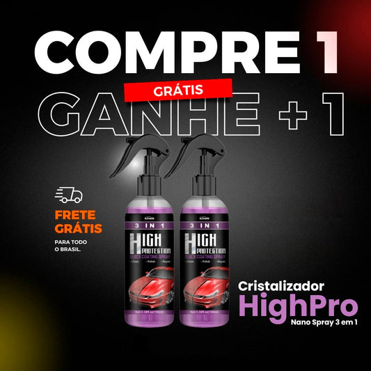 Cristalizador HighPro - Nano Spray 3 em 1