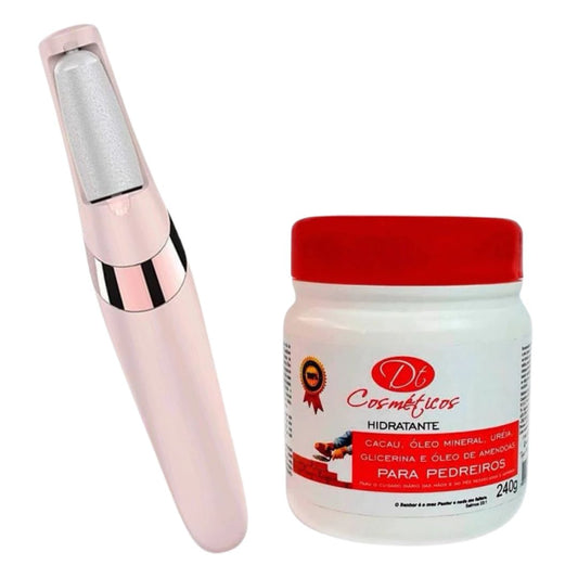 Kit Tratamento Pés de Sede (Lixa + Hidratante)
