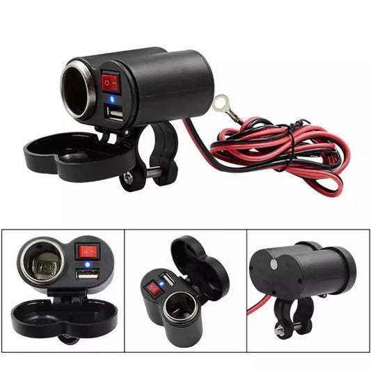 Carregador de Celular USB Turbo para Motos