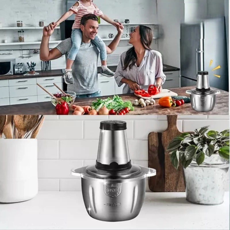 Multiprocessador de Alimentos Grinders - Aço Inoxidável