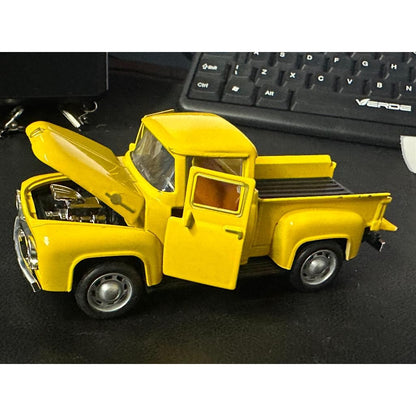 Miniatura Picape F100 com LED portas abríveis 11cm Coleção | AMZ Para Você